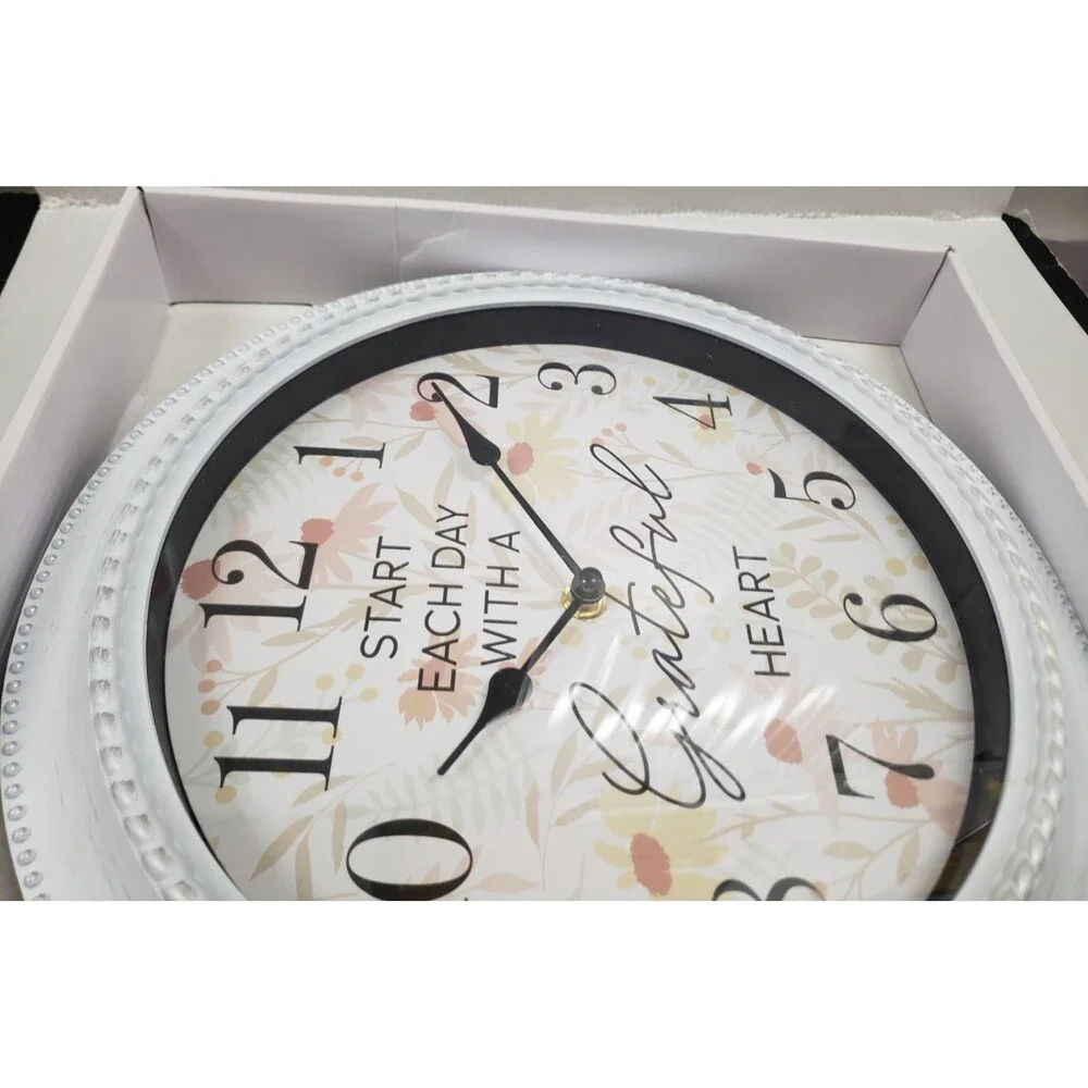 Plastic Wall Clock, 12.2